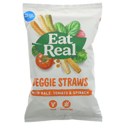 Eat Real | Veggie & Kale Straws | 113g
