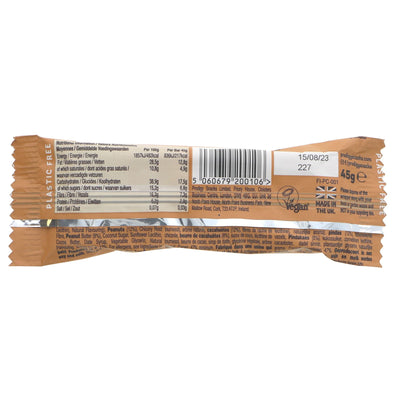 Prodigy Peanut & Caramel 45G - Vegan, no added sugar, perfect for satisfying your sweet tooth.