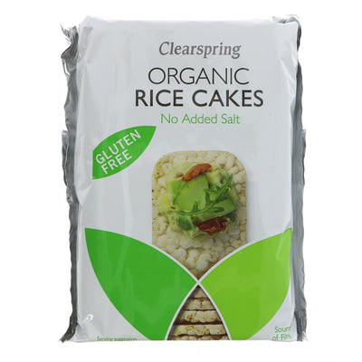 Clearspring | Rice Cakes - No Added Salt,org | 130G
