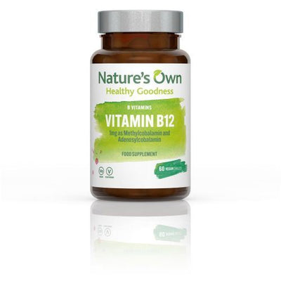 Natures Own | Vitamin B12 Sublingual | 1 x 60 tablets