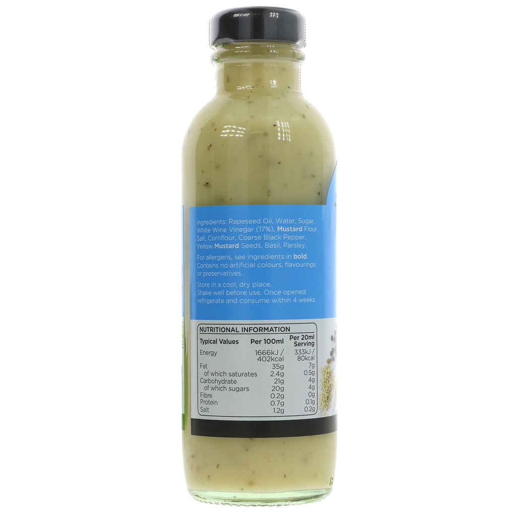 Mary Berry's No Added Sugar, Vegan Salad Dressing - perfect for salads, veggies, marinades and starters. 235g, no VAT charged.