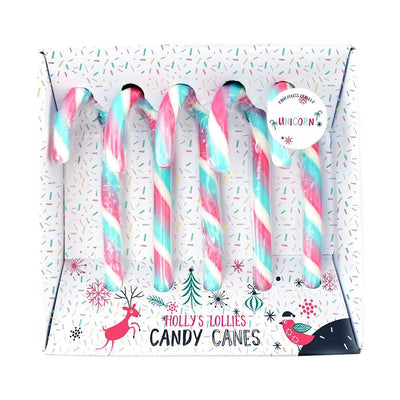 Holly's Lollies | Unicorn Candy Canes | 140g
