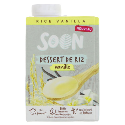 Soon | Vanilla Rice Custard Dessert - Organic | 530g