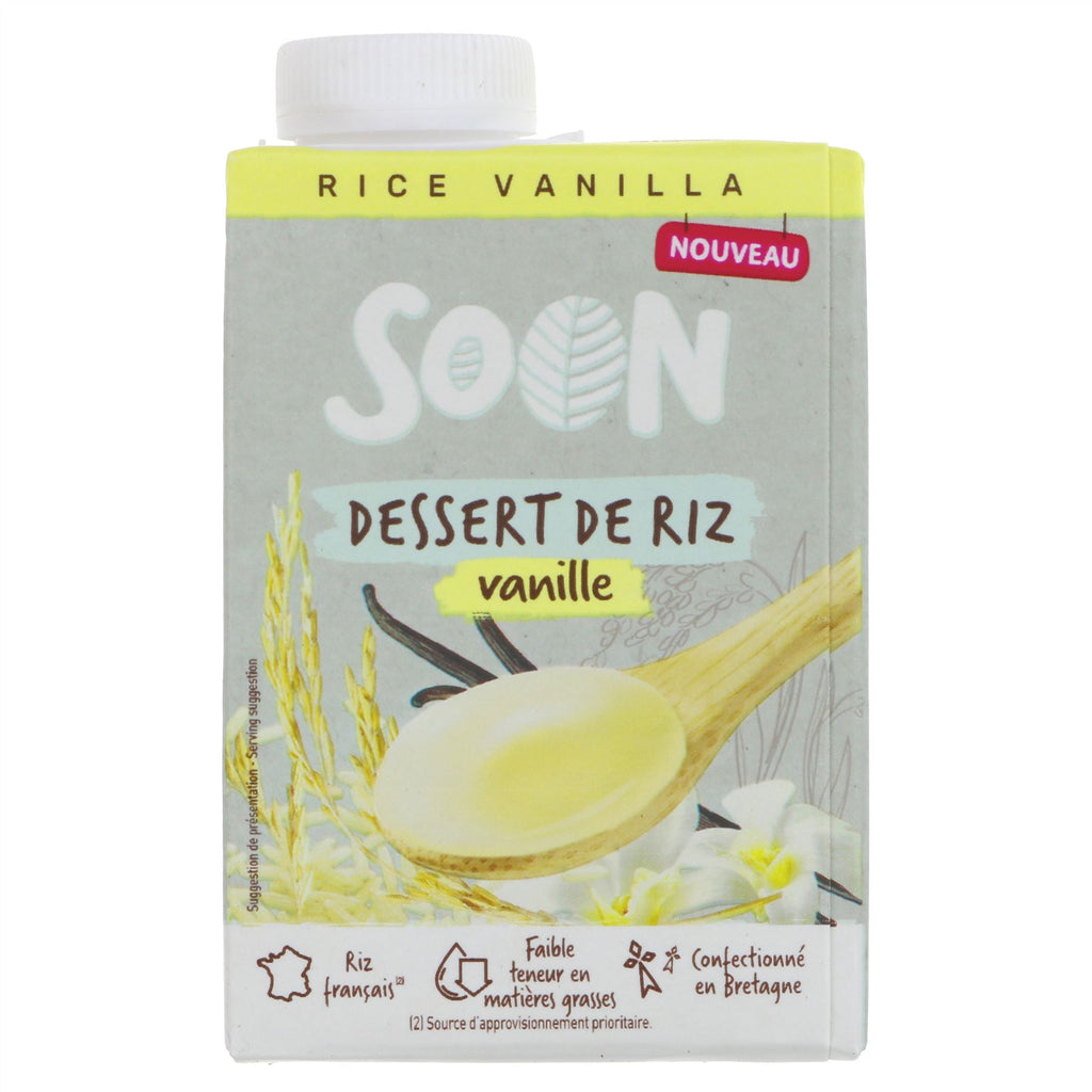Soon | Vanilla Rice Custard Dessert - Organic | 530g
