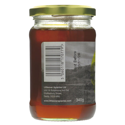 Littleover Apiaries Manuka Wildflower Honey, 340g - rich & delicious. Perfect for tea, toast, and yogurt. No VAT.