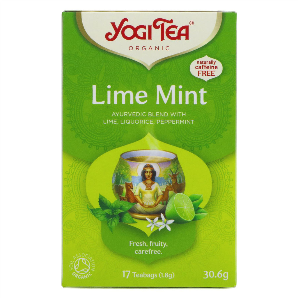 Yogi Tea | Lime Mint - Lime, Liquorice, Peppermint | 17 bags