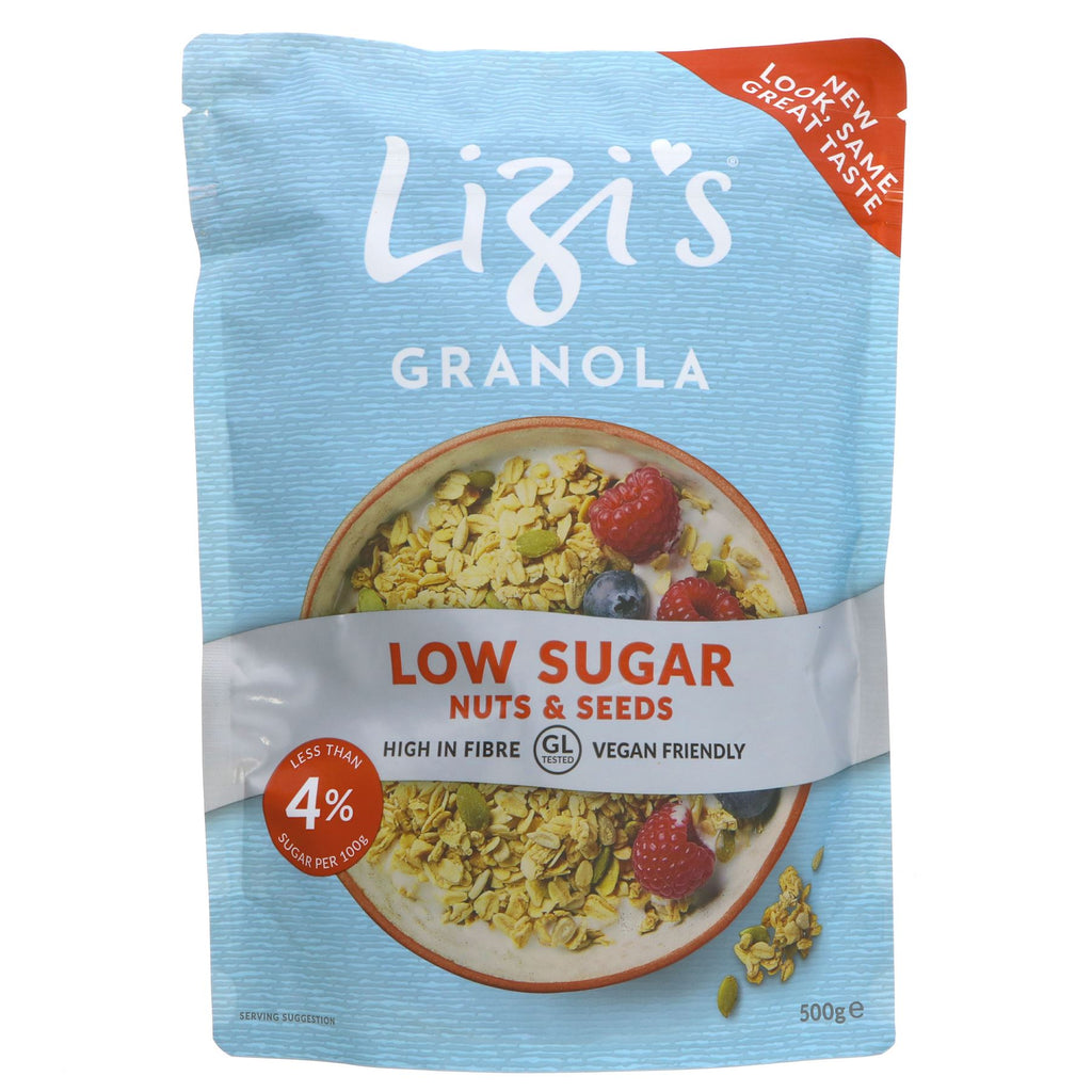 Lizi's | Low Sugar Granola Nuts & Seeds | 500G