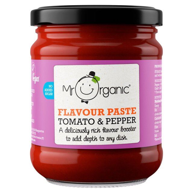 Mr Organic | Tomato & Pepper Flavour Paste | 200g