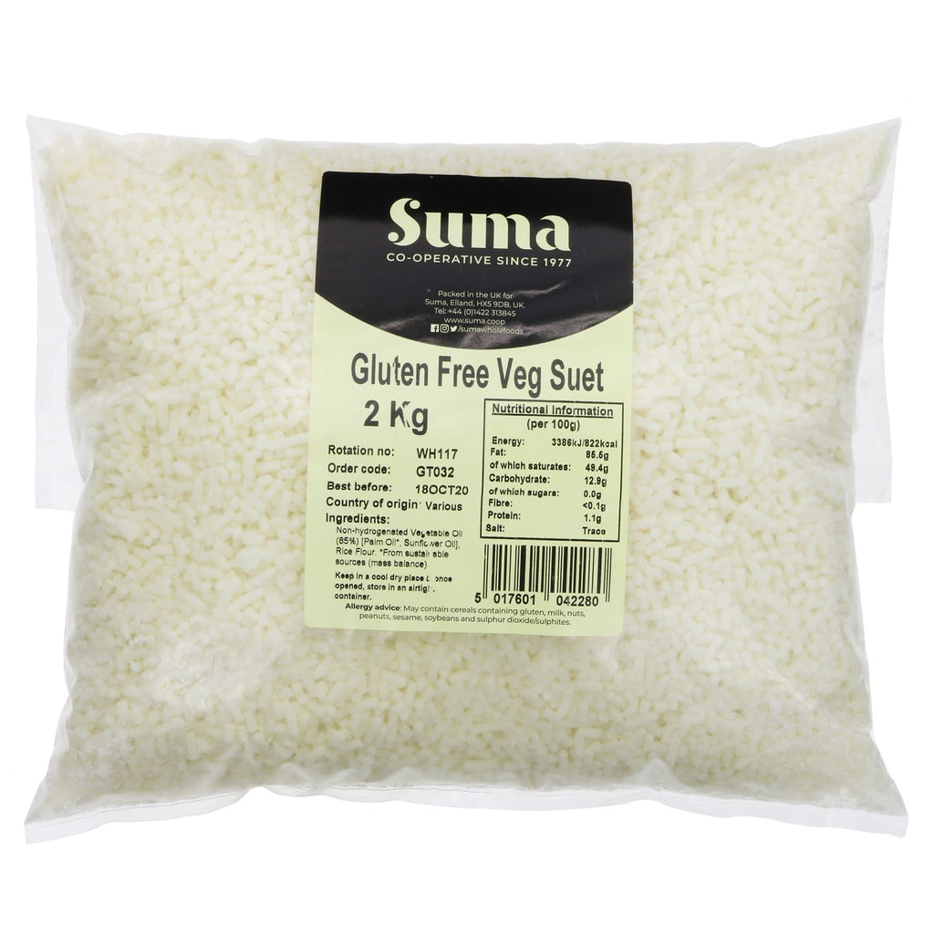 Suma | Gluten Free Vegetarian Suet | 2 KG