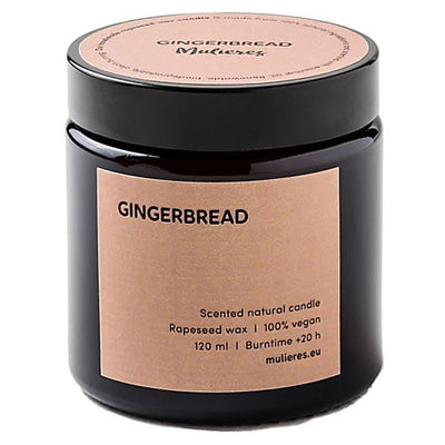Mulieres | Natural Candle - Gingerbread | 120ml