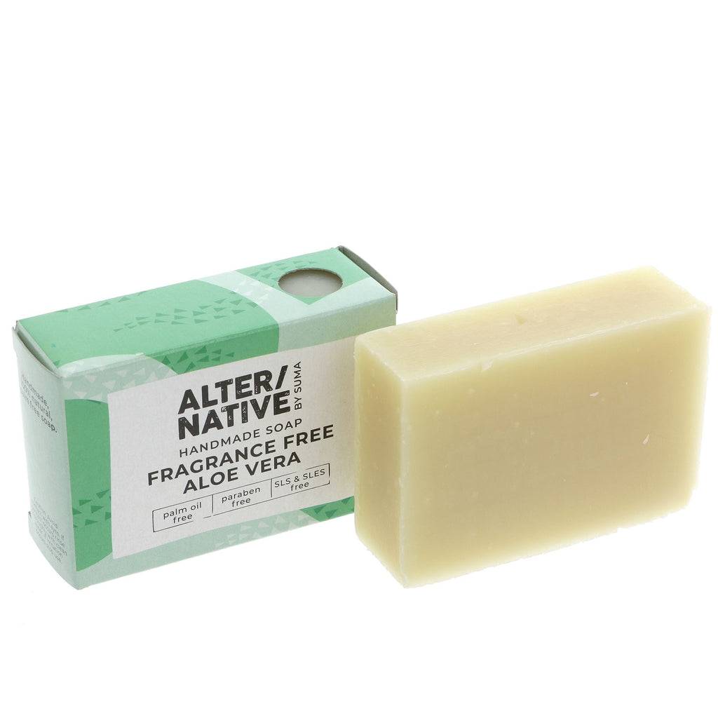 Alter/Native | Boxed Soap Aloe Vera - Gentle - soothing & hydrating | 95g