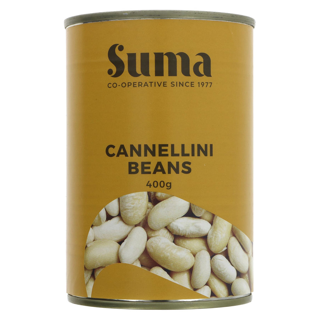 Suma's Vegan Cannellini Beans: Mild and Fluffy - Perfect for Salads and Soups!