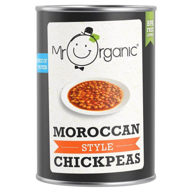 Mr Organic | Moroccan Style Chickpeas | 400g