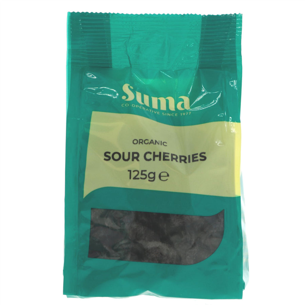 Suma | Cherries sour - Organic - Tangy taste, no added sugar | 125g
