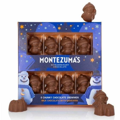 Montezuma's | Milk Chocolate Solid Snowmen | 110g