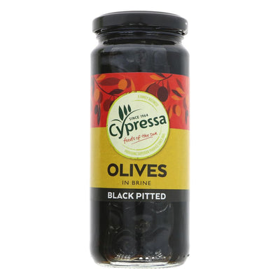 Cypressa | Pitted Black Olives | 340G