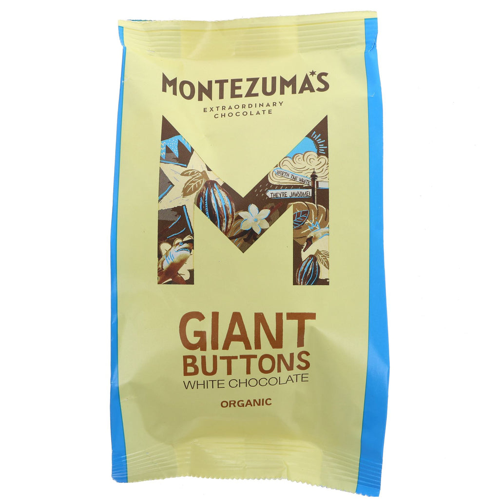 Montezuma's | White Chocolate Button Bag | 180G