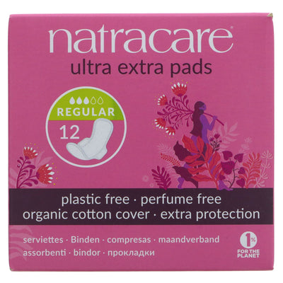 Natracare | Ultra Extra Pad Normal - Wings | 12