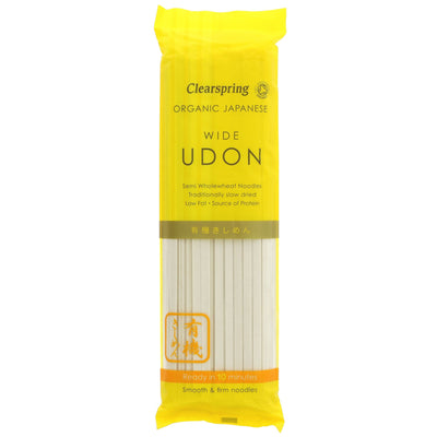 Clearspring | Wide Udon Noodles | 200G