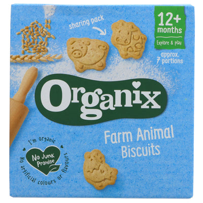 Organix | Animal Biscuits - from 12 months | 100g