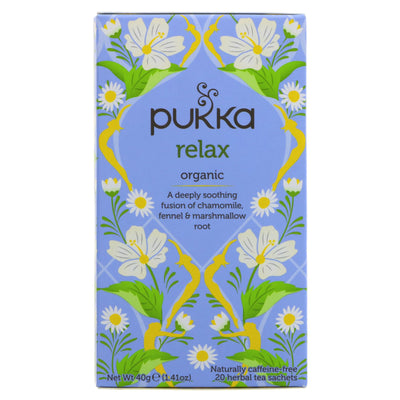 Pukka | Relax - chamomile, fennel, marshmallow | 20 bags