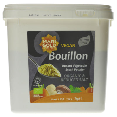 Marigold | Organic Reduced Salt Bouillon | 2KG
