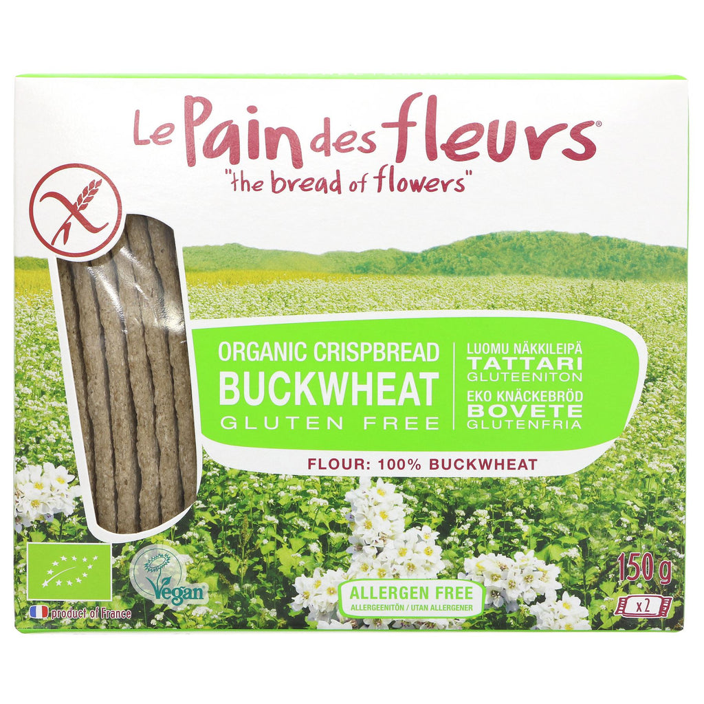 Le Pain Des Fleurs | Buckwheat Crispbread | 150g