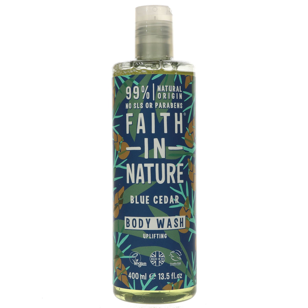 Faith In Nature | Body Wash - Blue Cedar | 400ML
