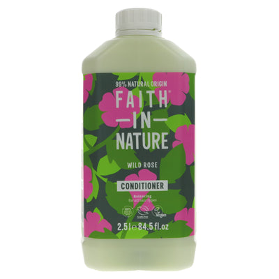 Faith In Nature | Conditioner-Wild Rose - Restoring, normal/dry hair | 2.5l