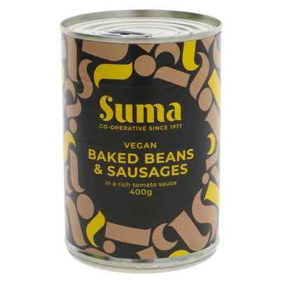 Suma | Baked Beans & Vegan Sausage - Lincolnshire Style Cocktail | 400g