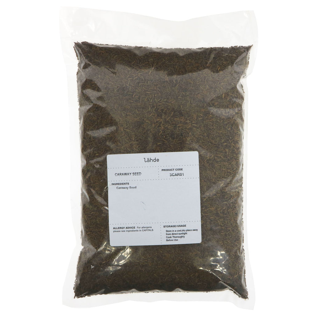 Lahde Caraway Seeds - Rich & Earthy Vegan Spice - 750g Bulk Whole Spices Collection.