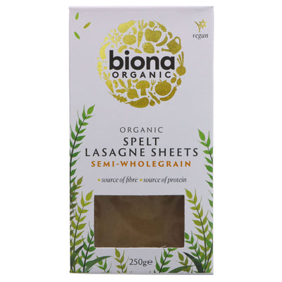 Biona | Spelt Lasagne Sheets - Organic | 250g