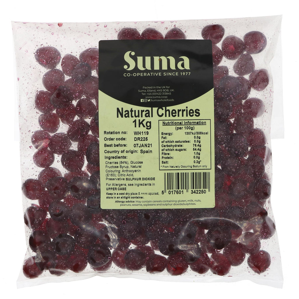 Suma | Cherries Glace - Dark Red | 1 KG