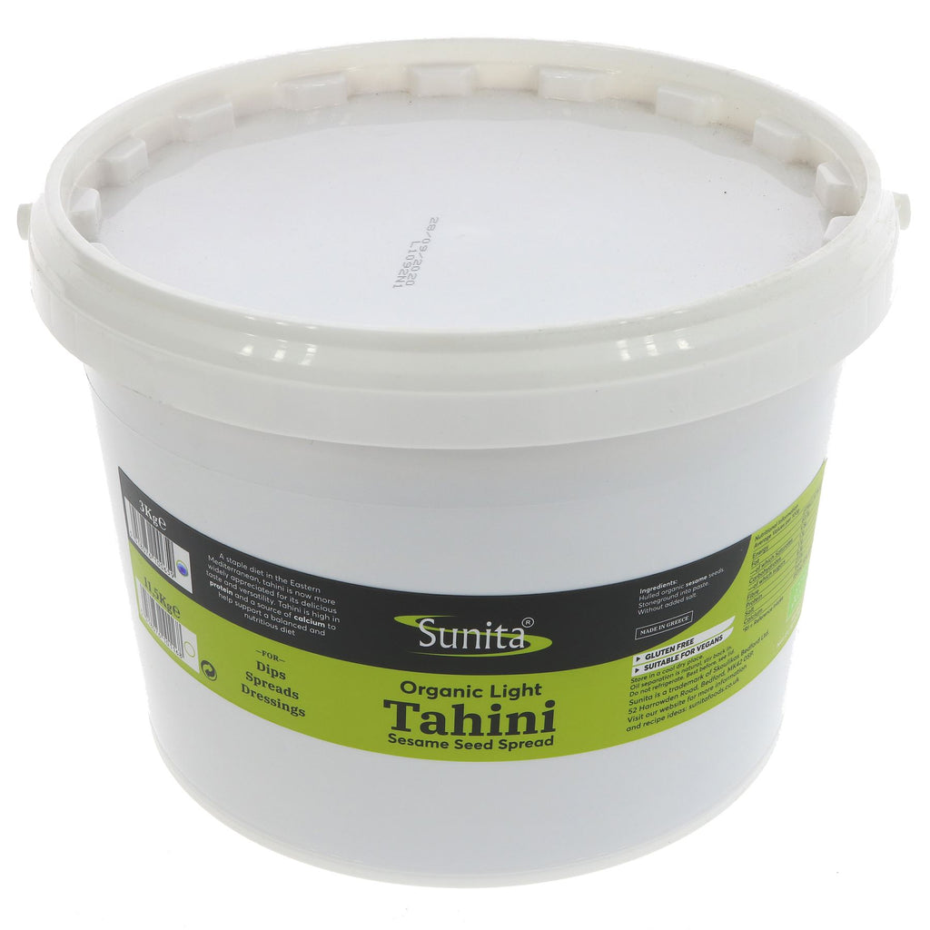 Sunita | Tahini - light, organic | 3kg