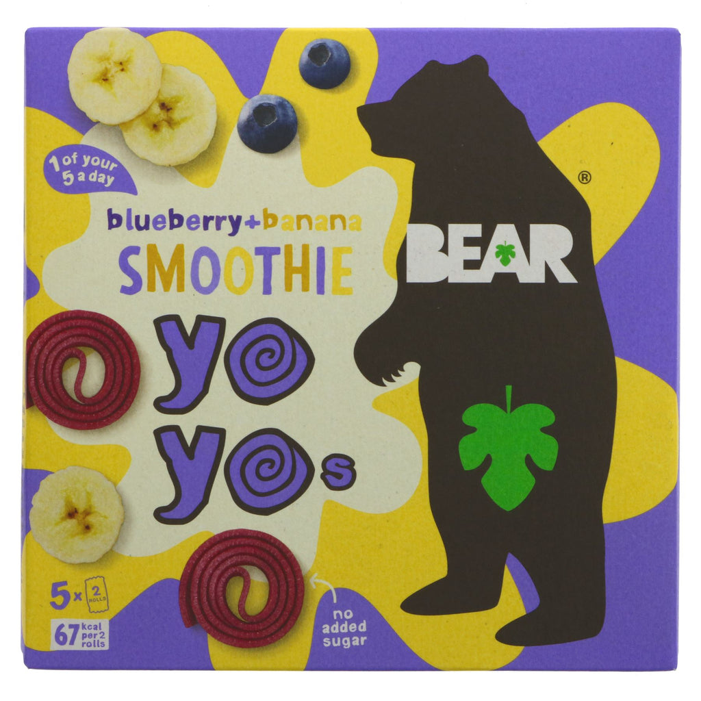 Bear | Yoyo-Blueberry&Banana Smoothie - Multipack | 5 x 20g