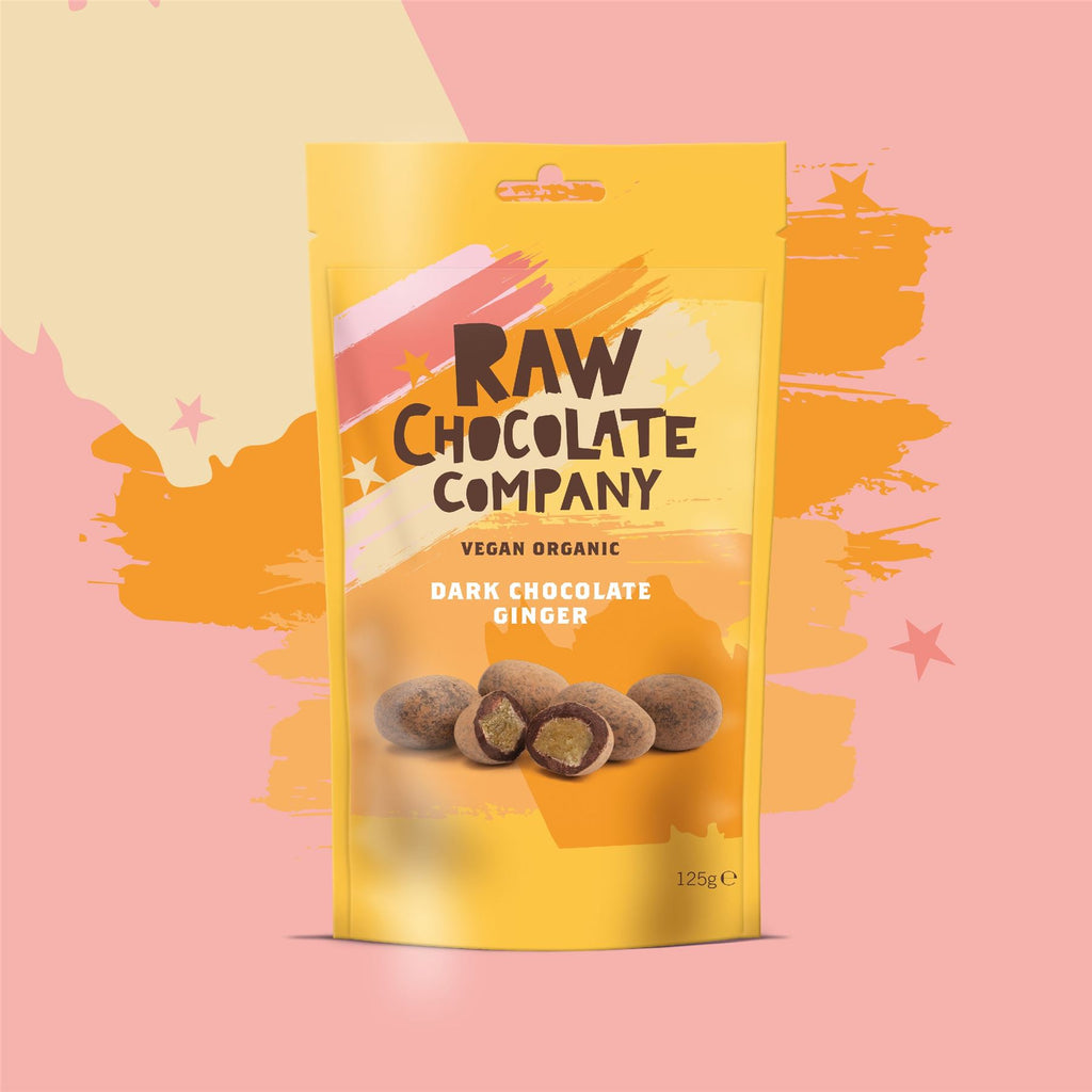 Raw Chocolate Company| Chocolate Ginger & Hazelnuts | 180g
