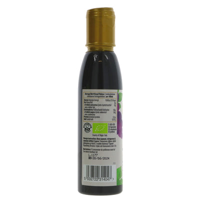 Organic, Vegan Balsamic Glaze - Perfect for adding tangy sweetness to salads, veggies, and recipes. No VAT charged.