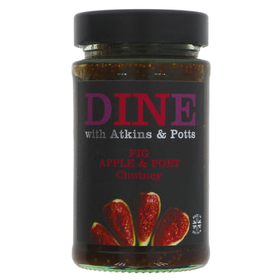 Dine With Atkins & Potts | Fig; Apple & Port Relish | 255G
