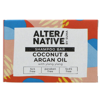 Alter/Native | Shampoo Bar-Glycerine-Coconut - With argan & ylang ylang | 90g