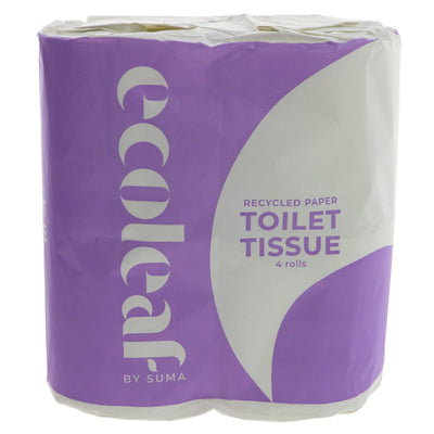 Ecoleaf | Ecoleaf Toilet Tissue | 4 PACK