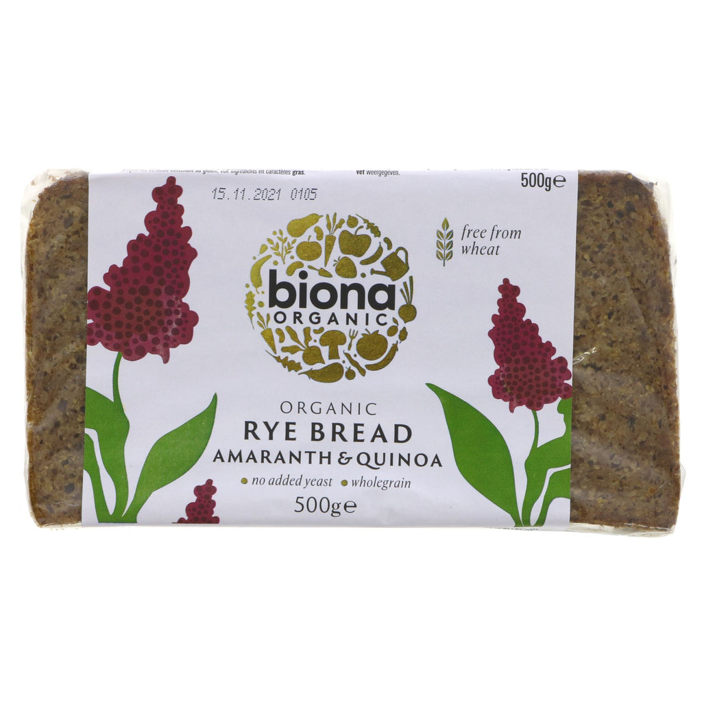 Biona | Rye Bread - Amaranth & Quinoa | 500G