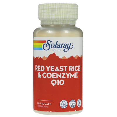 Solaray | Red Yeast Rice & Co Q10 | 60 capsules