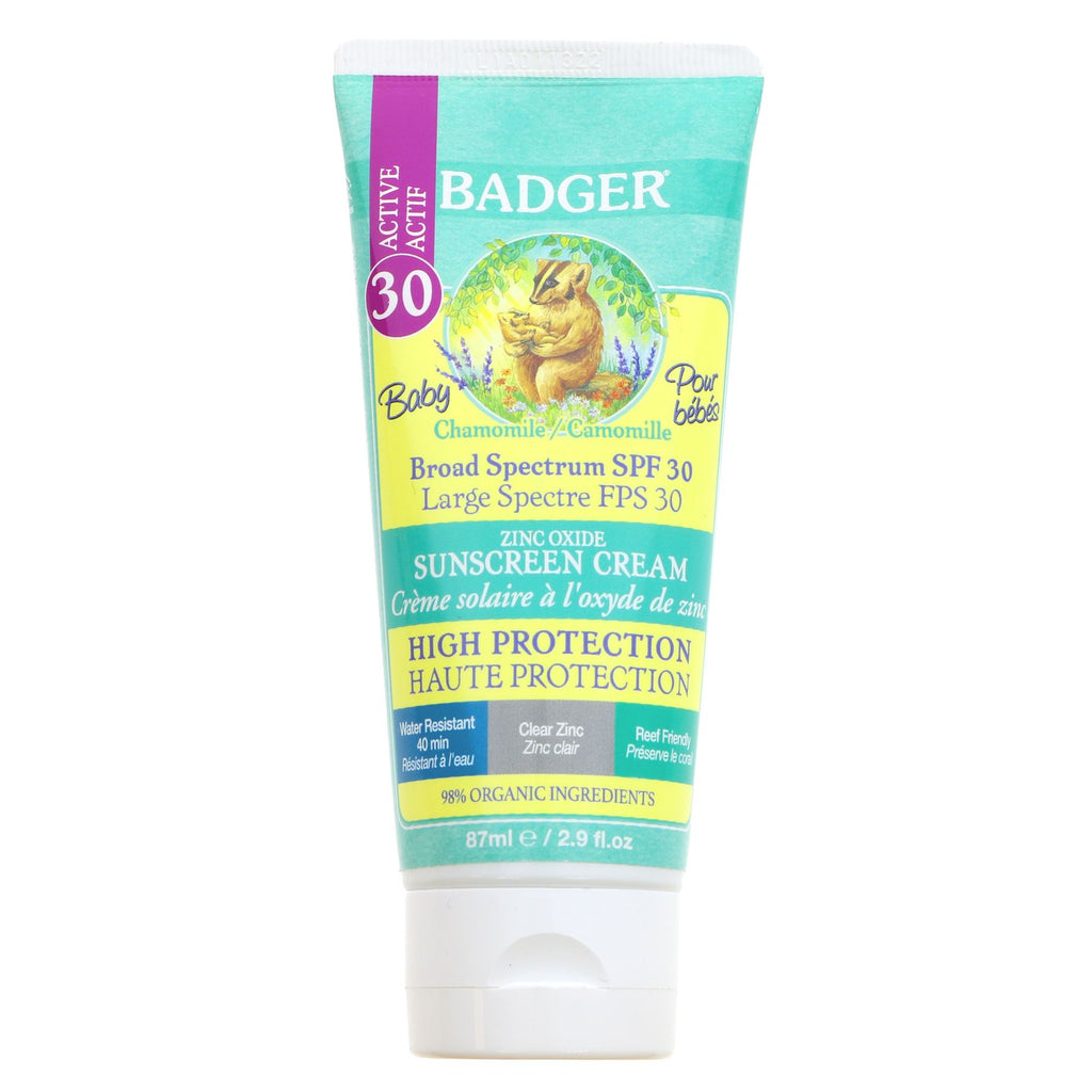 Badger Balm | Clear Baby Sunscreen SPF30 - Broad spectrum | 87ml
