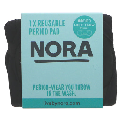 Nora | Reusable Light Pad - Celeste Green Pattern + Black | 1