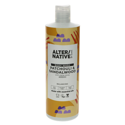 Alter/Native | Body Wash - Patchouli - Balancing with ylang ylang | 400ml