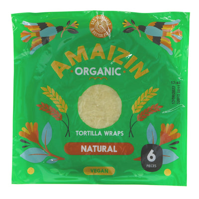 Amaizin | Organic Tortilla Wraps | 240G