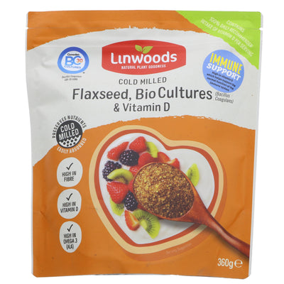 Linwoods | Flaxseed,bio Cultures & Vit D | 360G