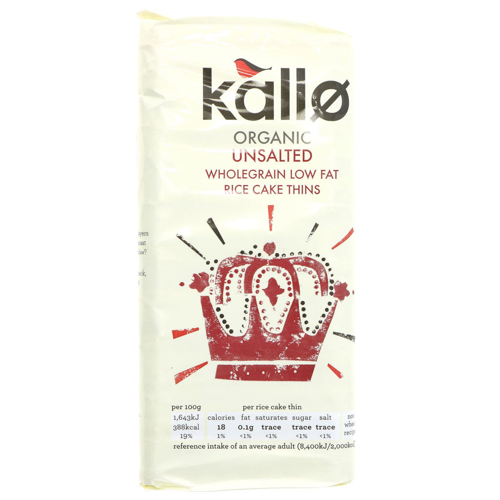 Kallo | Thin Slice No Salt - Organic | 130G