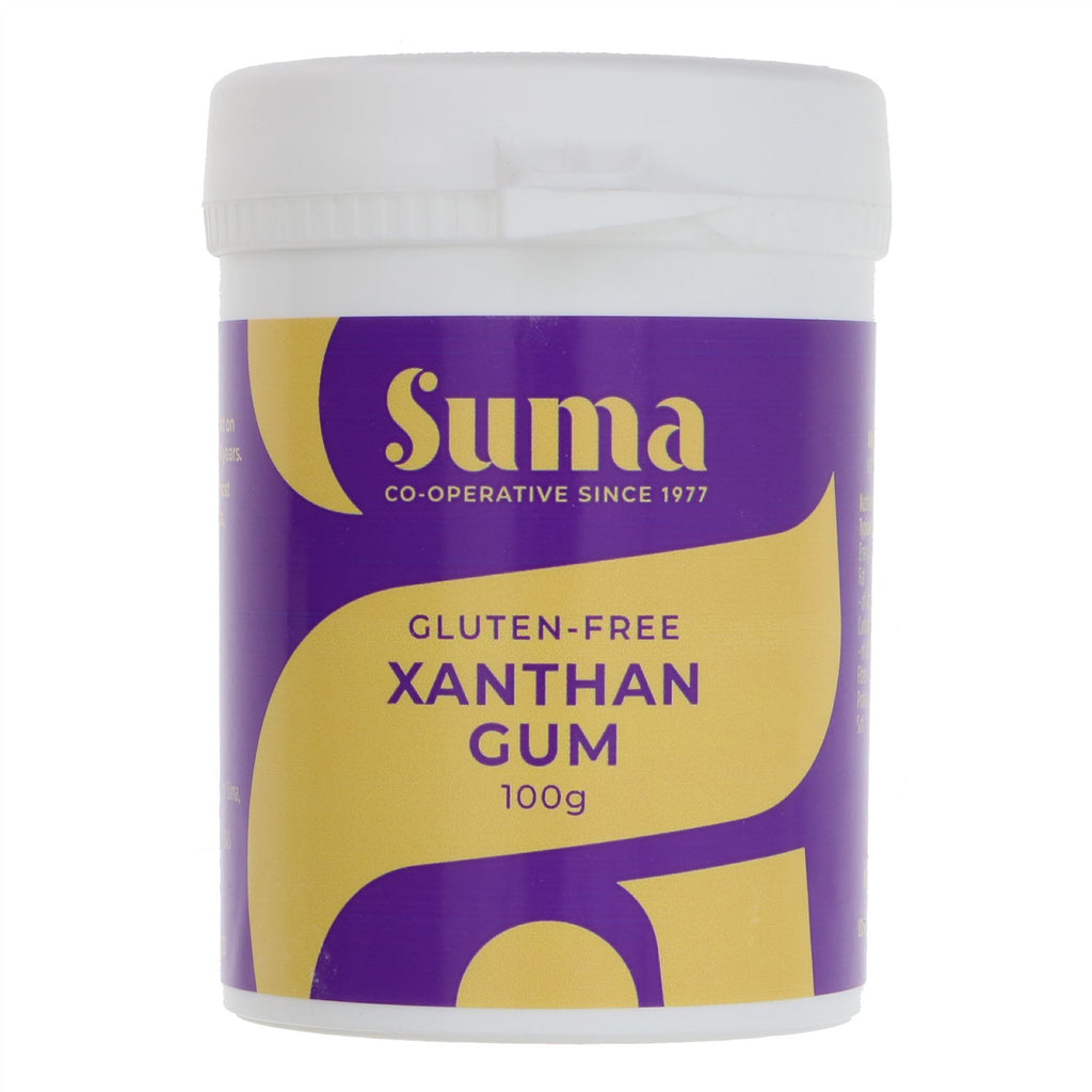 Versatile gluten-free xanthan gum for baking and cooking, made with high-quality vegan-friendly ingredients.