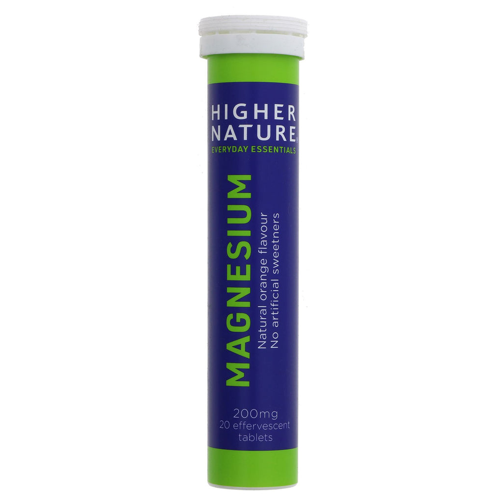 Higher Nature | Magnesium Effervescent | 20 tablets